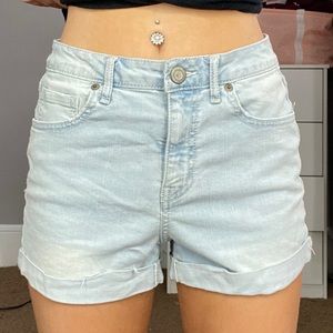 Aeropostale light wash jean shorts